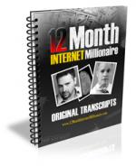 12 Month Internet Millionaire Full Ebook